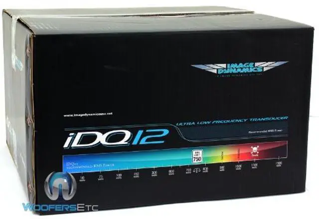 Alt view image 2 of 5 - IDQ12 V.4 D4 - Image Dynamics 12" 1500W Peak Dual 4-Ohm IDQ V.4 Series Subwoofer