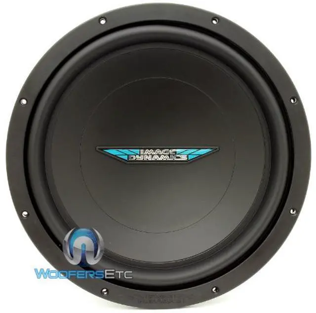 Alt view image 3 of 5 - IDQ12 V.4 D4 - Image Dynamics 12" 1500W Peak Dual 4-Ohm IDQ V.4 Series Subwoofer