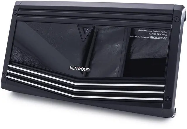 Alt view image 5 of 5 - Kenwood KAC-9106D 2000W Monoblock Class D Car Audio Power Amplifier