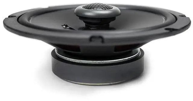 Alt view image 2 of 2 - MB Quart FKB116S Formula Slim Mount Car Speakers (Black, Pair)  6.5 Inch Coaxial Speakers, 60 Watt, Car Audio, Internal Crossover, 1 Inch Tweeters (Grills Not Included)
