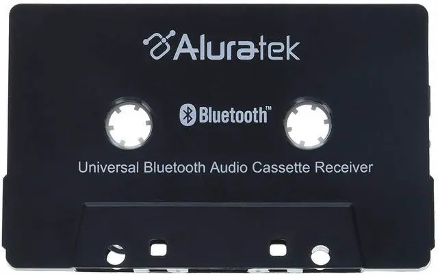 Main image of Aluratek Universal Bluetooth Audio Cassette Receiver, Built-in Rechargeable Battery, Up to 8 Hours Playtime, Audio Receiving up to 33 Feet, ABCT01F