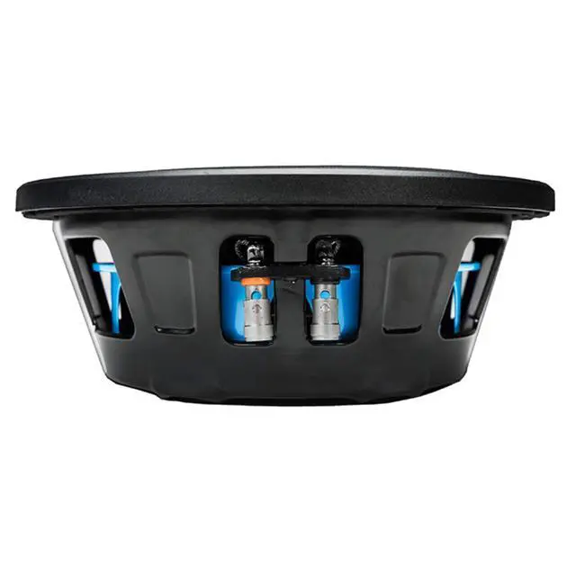 Alt view image 4 of 4 - Hifonics BXS8D4 Brutus Shallow Mount Subwoofer (Black)  8 Inch Subwoofer, 400 Watt, Car Audio System, 2 Inch Voice Coils, UV Rubber Surround, Best in Sealed Enclosures, Marine Grade