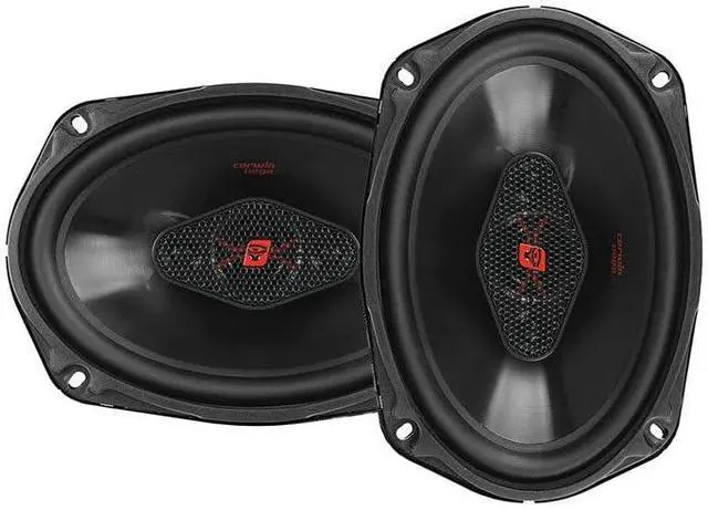 Alt view image 2 of 5 - Cerwin Vega HED Series 6"x9" 4-Way Coaxial Car Speakers, 4, 65W RMS/, Premium Car Audio System, Durable Steel Frame, Superior Sound Quality, Ideal for Enhanced Car Speaker H7694