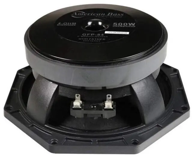 Alt view image 3 of 3 - .AVD. American Bass Godfather 8 inches Midrange Car Speaker, 500 Watt Maximum Power, Mid Bass Car Audio Stereo Woofer Loudspeaker, 8 inch 4 Ohm Voice Coil