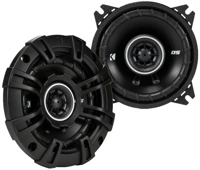 Main image of (2) Kicker 43DSC404 4-Inch 4 Ohm Coaxial Car Speakers - (1) Pair