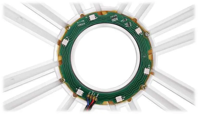 Alt view image 3 of 5 - Kicker 12-inch (30cm) Square Subwoofer Grille for 11S12L7,LED, White