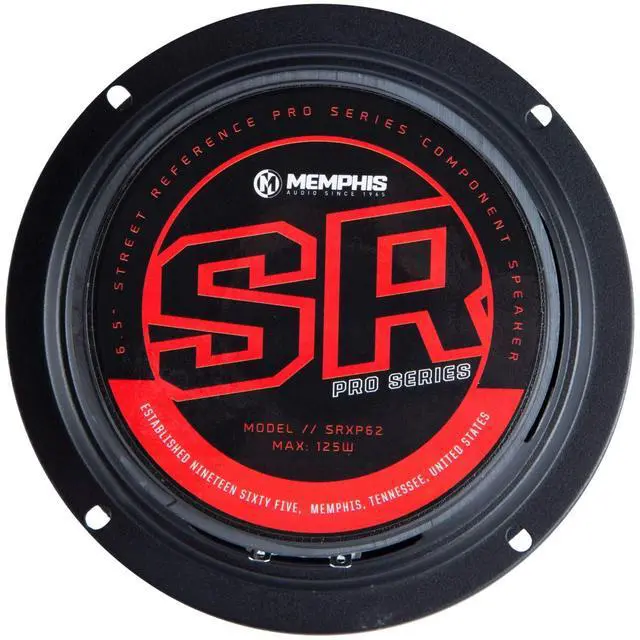 Alt view image 2 of 5 - Memphis Audio SRXP62 SRX Pro 6.5" 125w 4ohm mid - Sold Individually