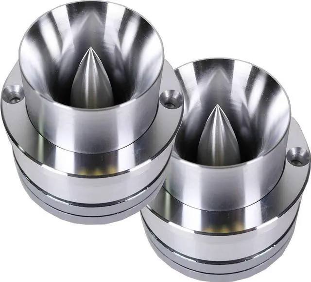 Main image of Audiotek W460S 600 Watt Titanium Super Car Bullet Tweeter 1 Pair - 8 Ohm with Built in Capacitor Filter - Pack of 2