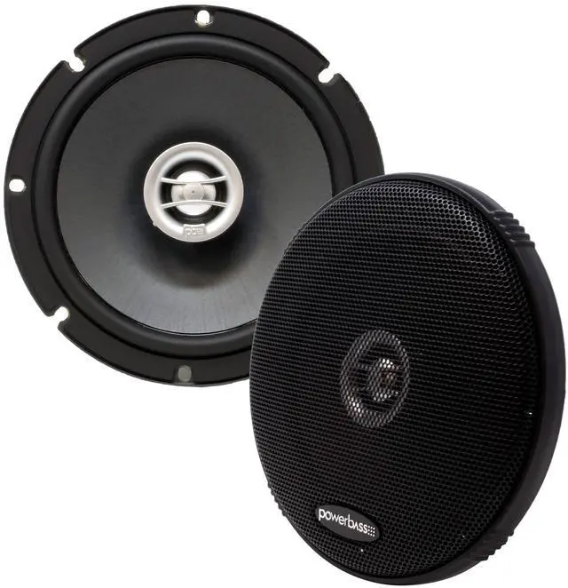 Main image of PowerBass OE-652-6.5" Coaxial Speakers 2-Ohm - Pair