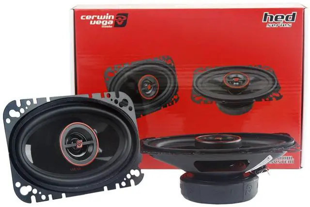 Alt view image 3 of 5 - CERWIN-Vega! HED Series Car Speakers  High-Performance Audio, Clear Sound, Deep Bass & Compact Designs for All Vehicle Types (H746)