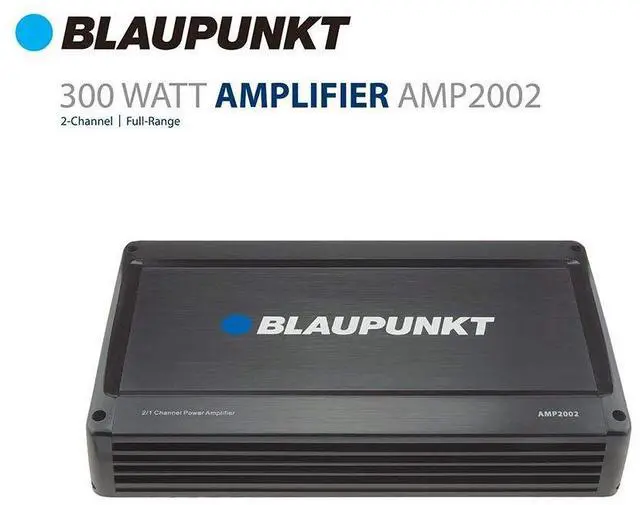 Alt view image 4 of 4 - Blaupunkt AMP2002 2000watts 2-Channel, Full-Range Amplifier Car SUV and More