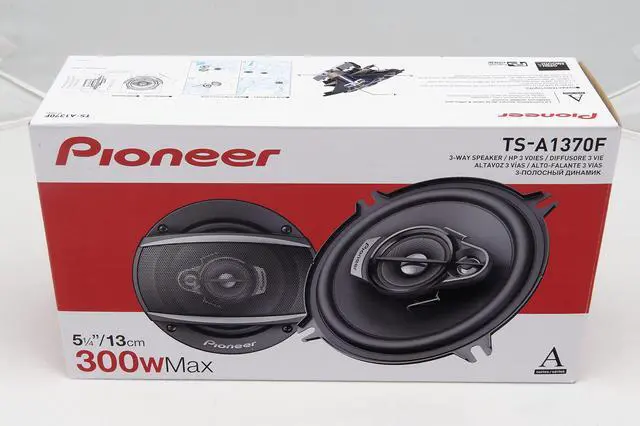 Alt view image 5 of 5 - PIONEER Pioneer TS-A1370F 5-1/4" 300 Watts 3-Way Coaxial Car Speakers