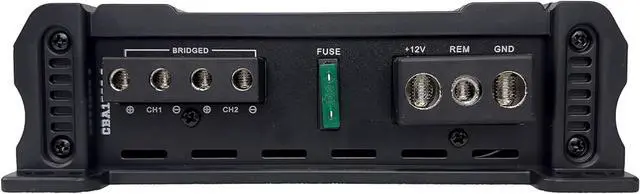 Alt view image 3 of 4 - Orion Cobalt Series CBA1500.2 High Efficiency 2-Channel Class A/B Amplifier for Car Audio Stereo - 1500W High Output, 2/4 Ohm Stable, Adjustable Low/High Pass, Bass Boost, MOSFET Power Supply