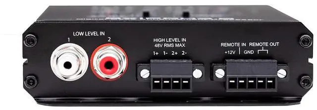 Alt view image 3 of 4 - Hifonics BXiPro3.0 Processor (Black) - Digital Bass Enhancement Processor, Dash Mount Remote Control Included, Compact Design