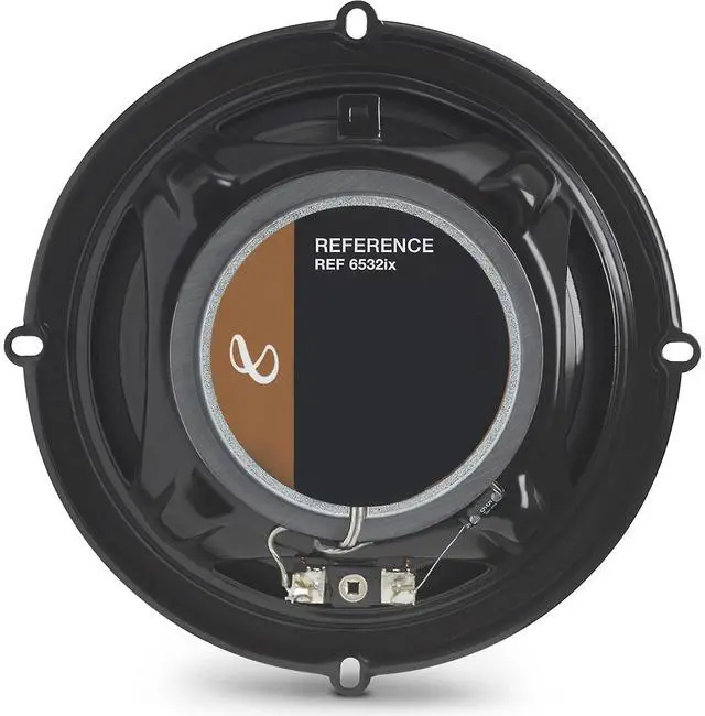 Alt view image 2 of 4 - Infinity REF6522IX 6.5" 180W Reference Series Coaxial Car Speakers With Edge-driven Textile Tweeter, Pair
