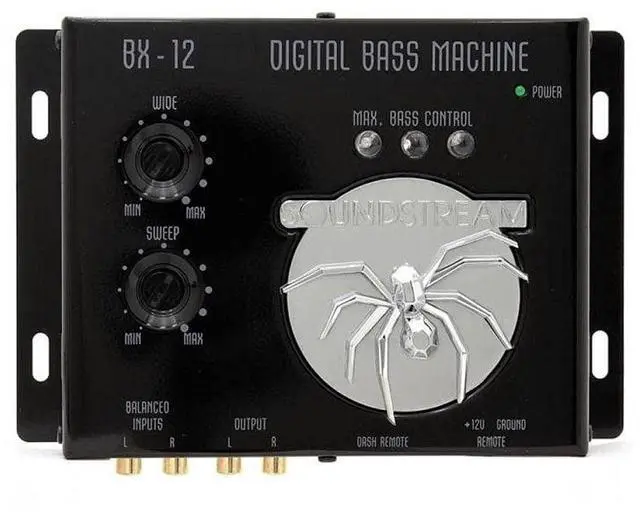 Alt view image 2 of 4 - Soundstream BX-12 Digital Bass Processor,Black