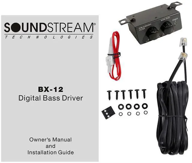 Alt view image 4 of 4 - Soundstream BX-12 Digital Bass Processor,Black