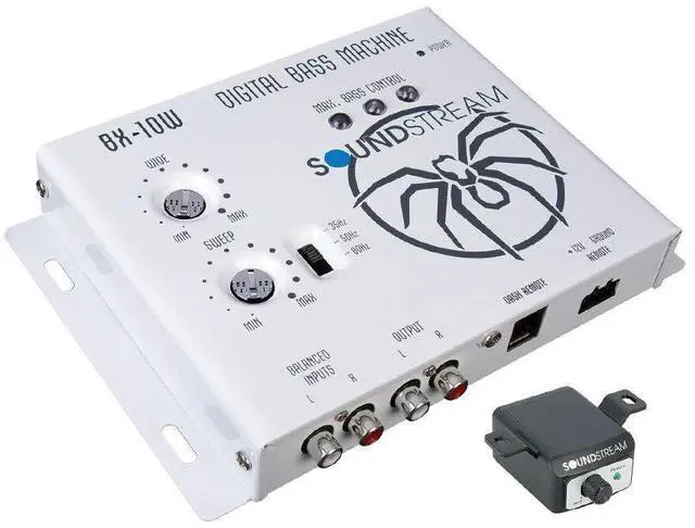 Main image of Soundstream BX-10W Digital Bass Reconstruction Processor with Remote (White)