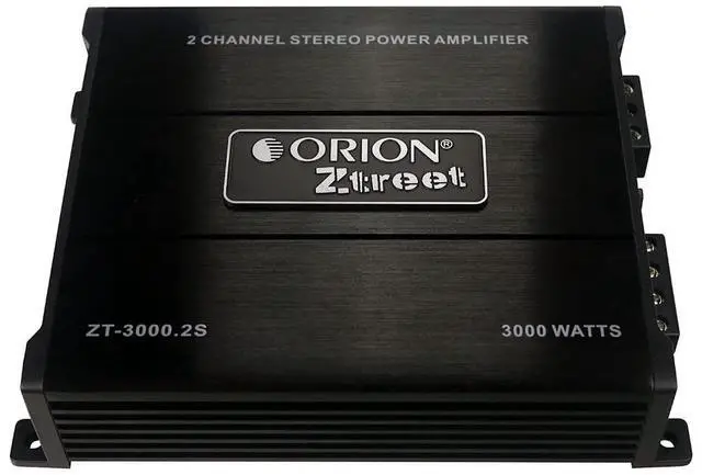 Alt view image 2 of 3 - Orion Ztreet ZO2500.2 Car Amplifier - 1250 W RMS - 2500 W PMPO - 2 Channel - Class AB