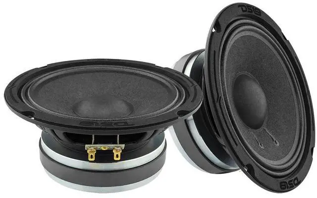 Alt view image 4 of 5 - DS18 6PRO300MB-4 PRO 6.5" Mid-Bass Loudspeaker 300 Watts Max Power 150 Watts RMS 4-Ohm - Powerful Midbass Speaker for Pro Car Audio Sound System - 1 Speaker