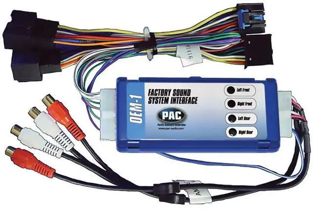 Main image of PAC Premium Amplifier Add-On/Replacement Radio Sound System Interface Kit GM - PAC AOEMGM1416