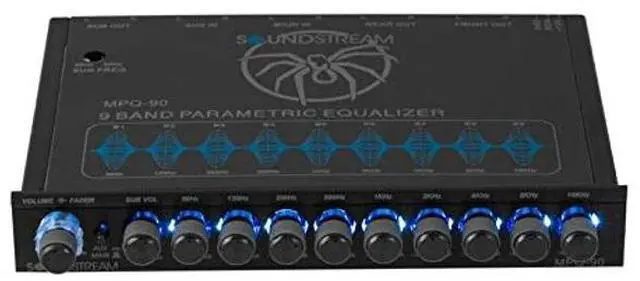 Alt view image 3 of 5 - Soundstream MPQ90 Bass Reconstruction Processor