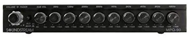 Alt view image 4 of 5 - Soundstream MPQ90 Bass Reconstruction Processor