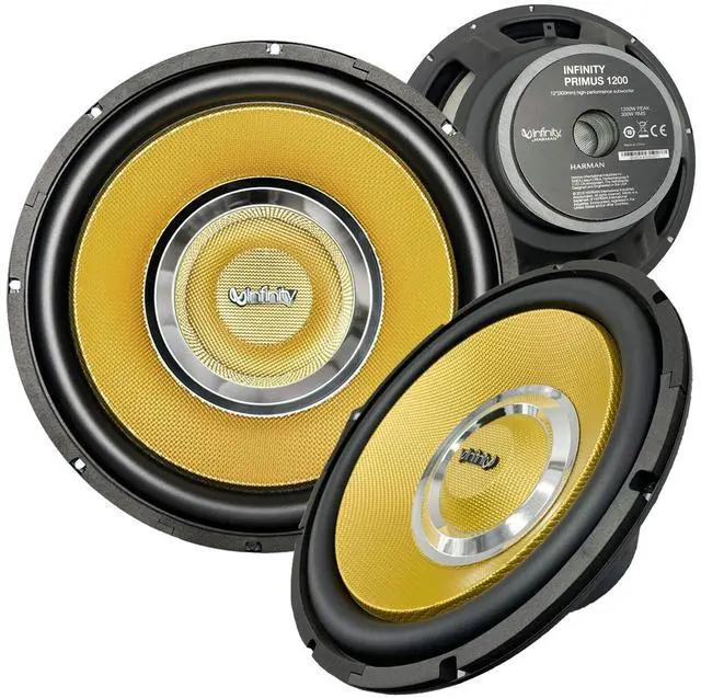 Alt view image 2 of 5 - Infinity Primus 1200 12" Inch 2400W Car Audio Subwoofer High Performance Sub (Infinity Primus 1200=X1)