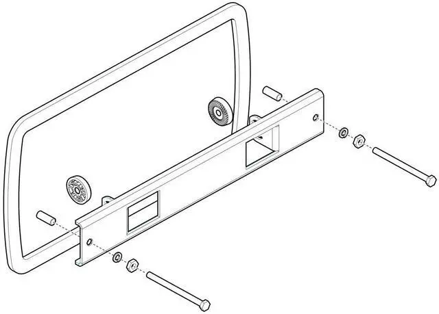 Alt view image 2 of 2 - Humminbird 740174-1 IDMK H7R - in-Dash Mounting Kit Helix 7 All Models