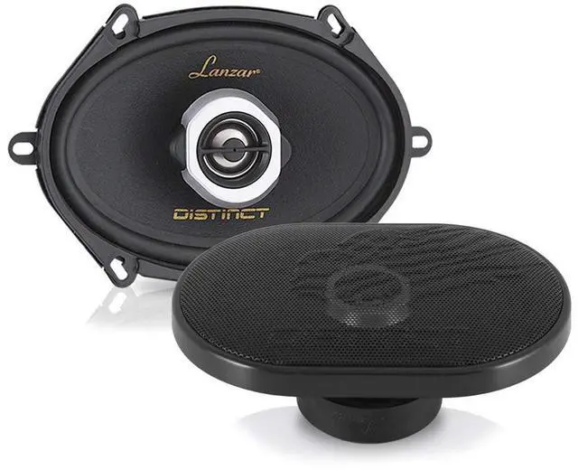 Main image of Lanzar 2-Way Universal Car Stereo Speakers - 200W 5 x 7 / 6 x 8 Universal OEM Quick Replacement Component Speakers Vehicle Door/Side Panel Mount Compatible, Pro Audio Car Speakers DCT5.72 (Pair)
