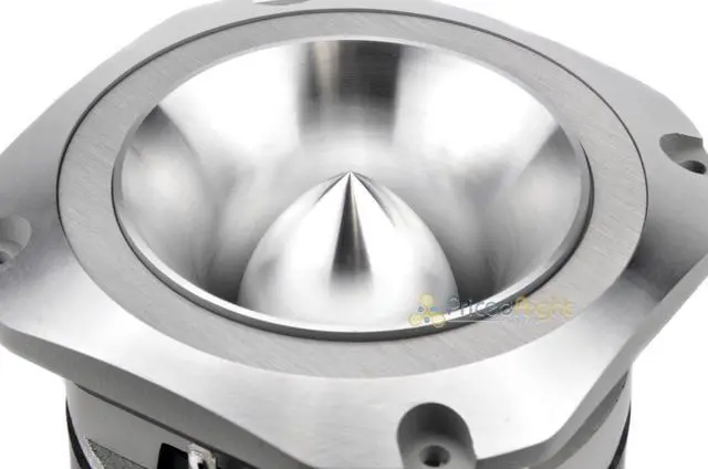 Alt view image 3 of 5 - Audiopipe 1 Pair Super Tweeter 4" 400 Watts Car Stereo Bullet Diamond Chrome ATR-4053