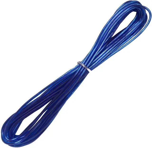 Alt view image 5 of 5 - Gravity 1/0 Gauge Power Amp Kit Up to 6500 Watts Premium Elite Pro Flexible RCA Speakers Wires , 250A + 300A Fuse Included , Complete Blue DIY Hobbyist AWG Amplifier Installation Wiring