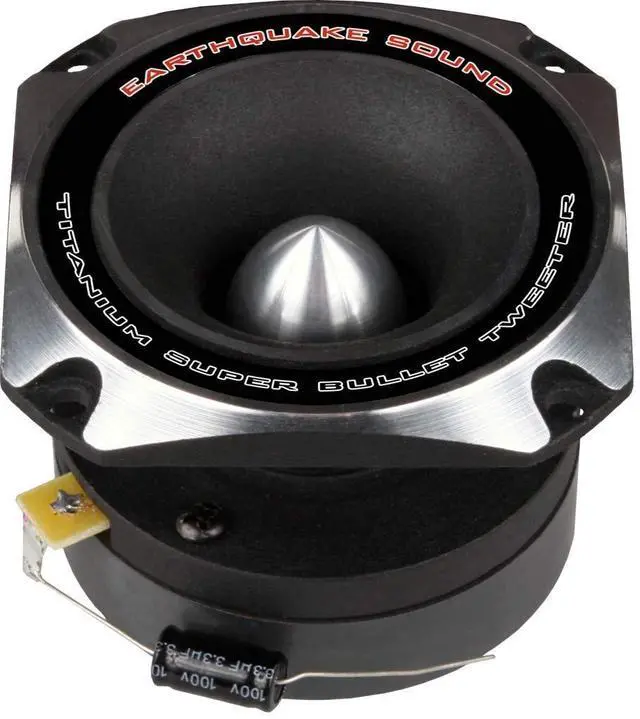 Main image of Earthquake Sound BT-90S 300W Heavy Duty Titanium Bullet Tweeter