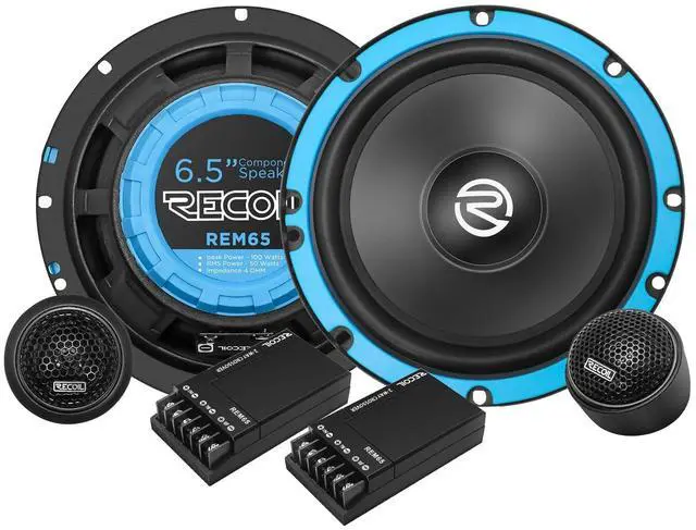 Main image of RECOIL REM65 Echo Series 6.5-Inch Car Audio Component Speaker System