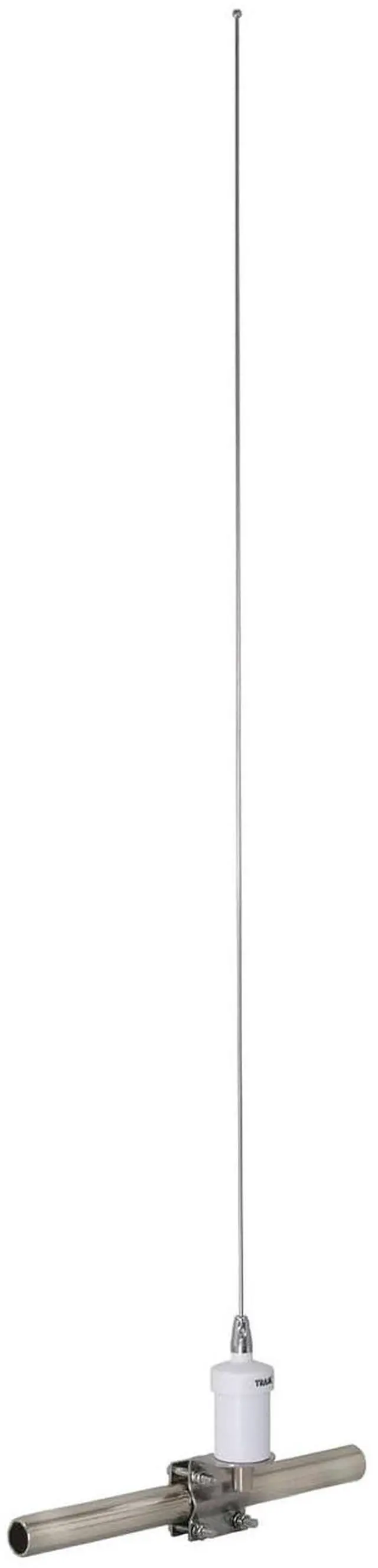 Main image of Tram VHF Marine Antenna with Heavy Duty Stainless Steel L Bracket Covers All Marine-Band Frequencies, 6 dB Gain, 38" Tall 15 ft. Low-Loss RG58A/U Coax Cable with PL-259 Connector