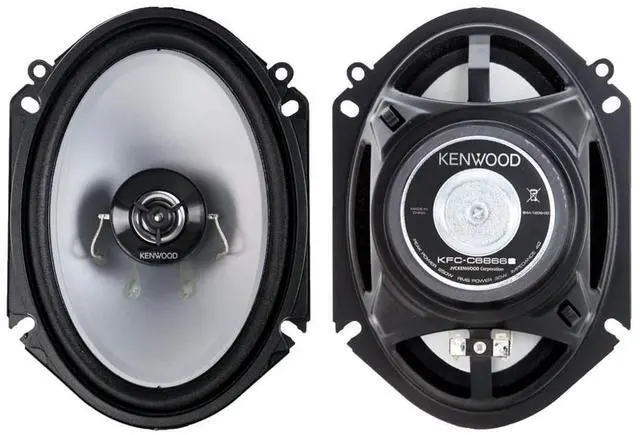 Alt view image 4 of 5 - Kenwood KFCC6866S 6x8 2Way 250 Watt Car Stereo Speakers - Pair