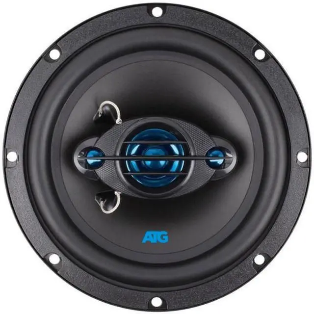 Alt view image 3 of 4 - ATG 6.5" Coaxial Car/Automotive 3-way Audio Speakers System 160 Watt ATG65 - Black Pair for Front or Rear Door