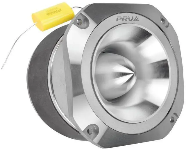 Main image of PRV AUDIO TW700Ti-CR Super Tweeter, 4" Titanium Bullet Super Tweeter 8 Ohm Chrome, 1.5" VC Pro Audio High Frequency Driver, 107dB 240 Watts, Built-in Polyester Capacitor (Single)