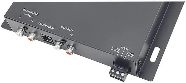 Alt view image 2 of 5 - Audiotek AT-AP100 1/2 Din Car Audio Digital Bass Processor & Sound Restoration, Crossover for Car Subwoofer Tuners w/Bass Knob Input 15V RMS and Maximum Output 13.5V Peak