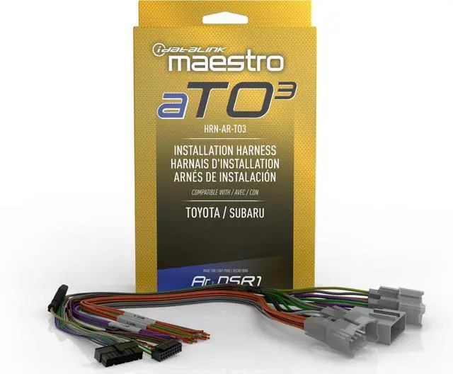 Main image of iDatalink Maestro HRN-AR-TO3 Plug and Play Amplifier/Processor Harness for Select Toyota, Lexus & Subaru Vehicles 2005-2018 (ADS-MAR Universal Amplifier Module Required)