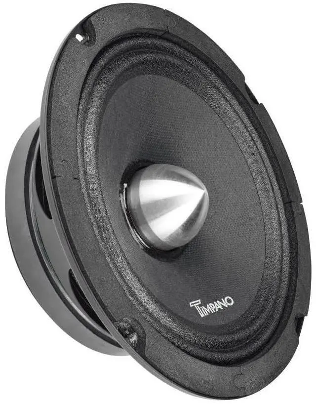 Main image of Timpano 6.5 Midrange Speaker TPT-MR6-4 Bullet 500 Watts, 4 Ohm, Shallow Mount 6.5 Inch Speakers PRO Audio Mid Range Loud Speaker (Single)