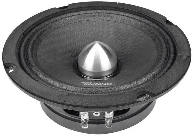 Alt view image 3 of 5 - Timpano 6.5 Midrange Speaker TPT-MR6-4 Bullet 500 Watts, 4 Ohm, Shallow Mount 6.5 Inch Speakers PRO Audio Mid Range Loud Speaker (Single)