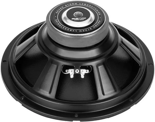 Alt view image 4 of 5 - Sound Storm Laboratories SS12 SS Series 12 Inch Car Audio Subwoofer - 800 Watts Max, Single 4 Ohm Voice Coil, Sold Individually, Hook Up to Amp