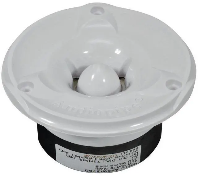 Alt view image 2 of 3 - Audiopipe APSW3750 Audiopipe Marine 3 1/4" Tweeter 300W max Sold each