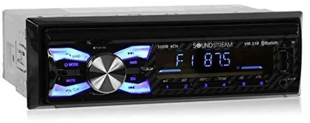 Alt view image 4 of 4 - Soundstream VM-21B Single DIN Bluetooth Digital Media Receiver