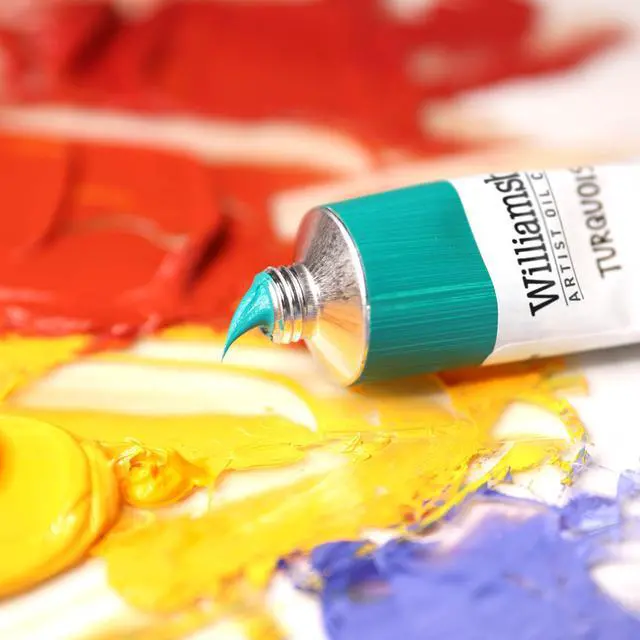 Alt view image 4 of 5 - Williamsburg Artist Oil Colors by GOLDEN, Cobalt Teal Greenish, 37 ml tube, Professional Oil Paint, Opaque