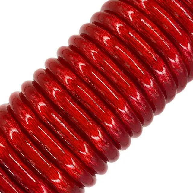 Alt view image 3 of 5 - Audiotek 6000 Watts Maximum Power 0 Gauge Car Vehicle Audio Amplifier Installation Kit HOT Red 17 ft Power Cable 150+200A Fuse/All Accessories and Terminal Included RED