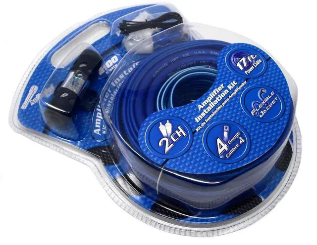 Alt view image 3 of 3 - 4 Gauge Platinum Series Amplifier Installation Kit - Complete 2100 Watt Car Audio Systems