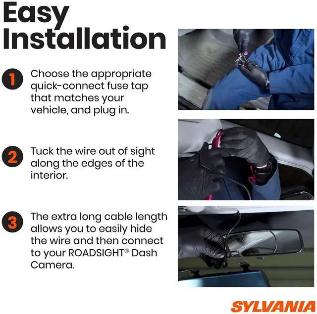 Alt view image 4 of 5 - SYLVANIA - Roadsight Hardware Kit