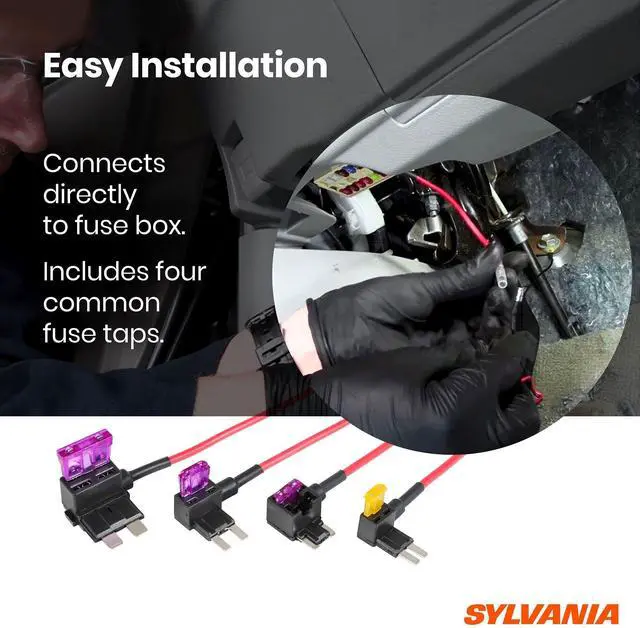 Alt view image 5 of 5 - SYLVANIA - Roadsight Hardware Kit